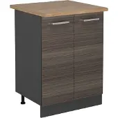 Vicco R-Line Keukenonderkast – 60 cm, WB Eik Edel grijs