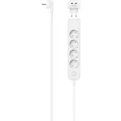 Hama Stekkerdoos met schakelaar - 5-voudig - 1,4m kabel - Wit
