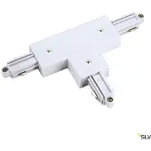 SLV 1-fase T-Connector 2 aarde rechts wit
