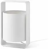 Faro Lula - tafellamp - 16 x 15 x 27 cm - mat wit