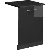 Vicco Fame-Line Vaatwasserfrontpaneel – 60 cm, WB Antraciet Antraciet Hoogglans