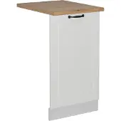Vicco R-Line Vaatwasserfrontpaneel – 45 cm, WB Eik Wit Landhuis