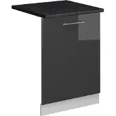Vicco Fame-Line Vaatwasserfrontpaneel – 60 cm, WB Antraciet Antraciet Hoogglans