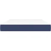 Syfax Pocketveringmatras medium 140x200x20 cm stof blauw