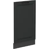 Vicco R-Line Vaatwasserfrontpaneel – 45 cm zonder werkblad Antraciet landhuis