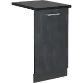 Vicco R-Line Vaatwasserfrontpaneel – 45 cm, WB Antraciet Zwart beton