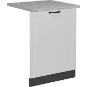 Vicco R-Line Vaatwasserfrontpaneel – 60 cm, WB Marmer Wit Landhuis