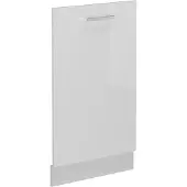 Vicco R-Line Vaatwasser deksel – 45 cm zonder werkblad Wit Hoogglans