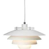 Dyberg Larsen Hanglampe , Ejka, dimbare, Wit, Woonkamer, Metaal, Designer