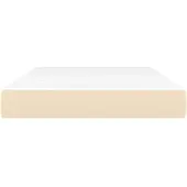Syfax Pocketveringmatras medium 120x200x20 cm stof crèmekleurig