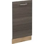 Vicco R-Line Vaatwasserfrontpaneel – 45 cm zonder werkblad Edel grijs