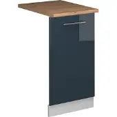 Vicco Fame-Line Vaatwasserfrontpaneel – 45 cm, WB Eik Donkerblauw hoogglans