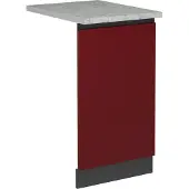 Vicco R-Line Vaatwasserfrontpaneel – 45 cm, WB Marmer Rood