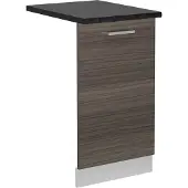 Vicco R-Line Vaatwasserfrontpaneel – 45 cm, WB Antraciet Edel grijs