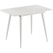 Vicco Eettafel Beaver, Wit, 80-110 x 70 cm Uitschuifbaar