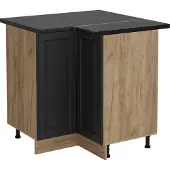Vicco R-Line Hoekkast – 75.6 cm, WB Antraciet Antraciet landhuis
