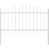 Syfax Tuinhek WOERDEN 170 x 140 cm Gepoedercoat staal Wit