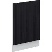 Vicco Fame-Line Frontpaneel – 45 cm zonder werkblad Zwart gestreept