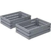 Vicco Lade Novaro Grijs Set van 2, Model 54751