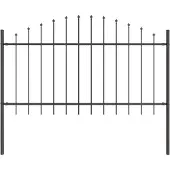Syfax Tuinhek WOERDEN 170 x 140 cm Gepoedercoat staal Grijs