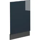 Vicco Fame-Line Vaatwasserfascia – 45 cm Zonder werkblad Donkerblauw hoogglans