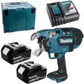 Makita boormachine voor wapening, model DTR181RTJ, met 2 x 5,0Ah accu's