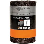 Gallagher Vidoflex 6 PowerLine terra 200m - 063970 063970
