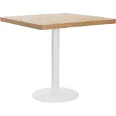 Syfax Bistrotafel 80x80 cm MDF lichtbruin