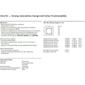 Gira Accessoires schakelprogramma, Afdekraam