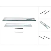 Makita geleiderailsets Geleiderail 1400 mm + geleiderail 1000 mm + 2x geleiderailverbinders
