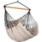 LA SIESTA Hangmat Habana Hammock Chair - Grijs/Wit