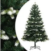 Prolenta Maison Exclusive - Kunstkerstboom, inklapbaar, besneeuwd, 150 cm