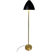 Dyberg Larsen Vloerlampe , Oulu, Zwart, Woonkamer, Metaal, Designer