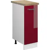 Vicco R-Line Apotheekkast – 30 cm, WB Eik Rode hoogglans