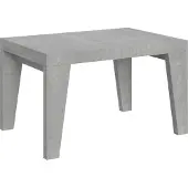Itamoby Uittrekbare tafel, 90x140/244 cm, kleur: Naxy-cement