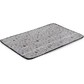 AIO Factory Hondenbedmat 80x60 cm waterdicht botten zwart
