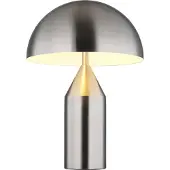 Globo Design tafellamp Atoma nikkel
