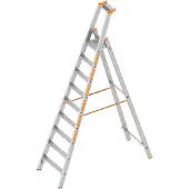 Layher model 1064, trapsteiger met getrapte treden, 9 treden