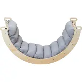 Buxibo Mini Houten Klimboog Montessori Klimrek Inclusief Kussen