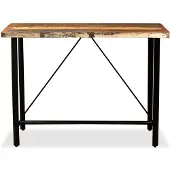 Syfax Bartafel 120x60x107 cm massief gerecycled hout
