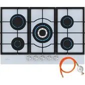 Klarstein Ignito 5-zone gaskookplaat 5 branders elektr. ontsteking
