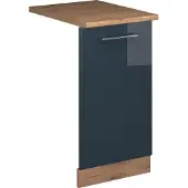 Vicco Fame-Line Vaatwasserfrontpaneel – 45 cm, WB Eik Donkerblauw hoogglans