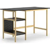 Vicco Elvia Bureau – 120 x 60 cm Zwart