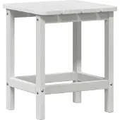 Syfax Bijzettafel Wit 38 x 38 x 46 cm Polyetheen