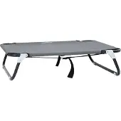 Syfax Hondenbed Lichtgrijs 70 x 46 x 18 cm Staal