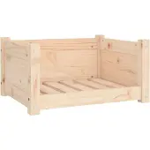 Syfax Hondenbed 55,5x45,5x28 cm massief grenenhout
