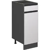Vicco R-Line Keukenonderkast – 30 cm J-vorm, zonder werkblad Wit