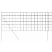 Syfax Euro Hek 0,8 x 25 m PVC-gecoat ijzer Grijs