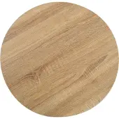 vidaXL Bistrotafel 80 cm MDF lichtbruin