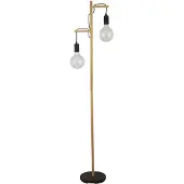 Searchlight Vloerlamp hout Woody